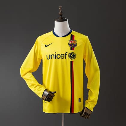FC Barcelona Retro Visitante 08/09 Manga larga