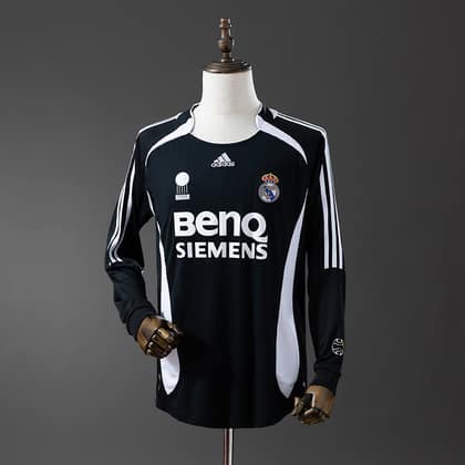 Real Madrid Retro Tercera 06/07 Manga larga