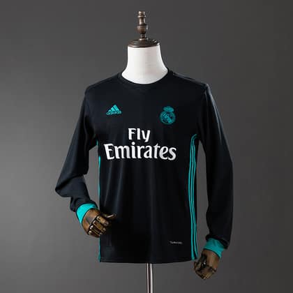 Real Madrid Visitante 17/18 Manga larga