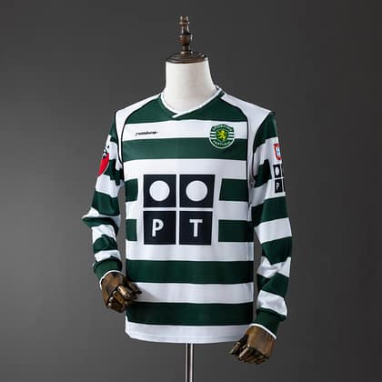 Sporting CP Retro 01/03 Manga larga