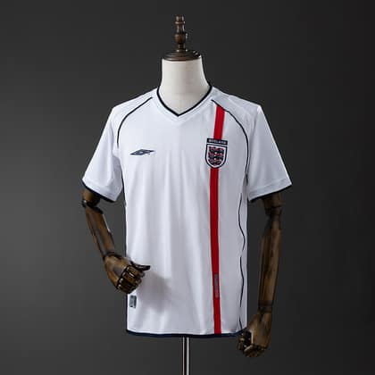 Inglaterra Retro 2002 Manga larga