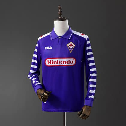 Fiorentina Retro 1998 Manga larga