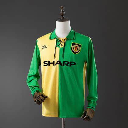 Manchester United Retro Tercera 92/94 Manga larga