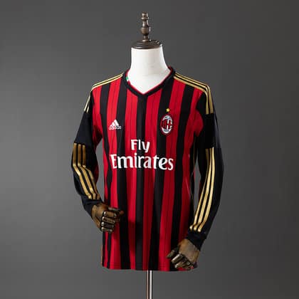 AC Milan Retro 13/14 Manga larga