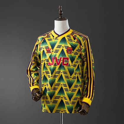 Arsenal Retro Visitante 91/93 Manga larga