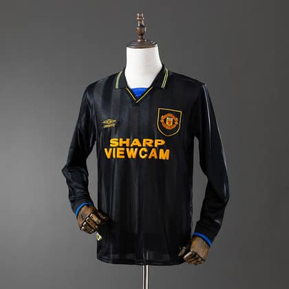 Manchester United Retro Visitante 93/95 Manga larga