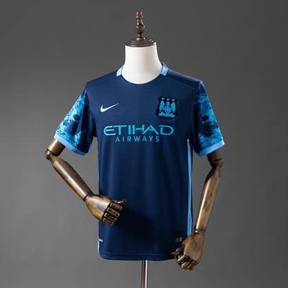 Manchester City Retro Visitante 15/16