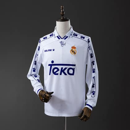 Real Madrid Retro 94/96 Manga larga