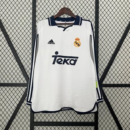 Real Madrid Retro 00/01 Manga larga