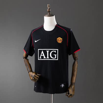Manchester United Retro 07/08 (Negra)
