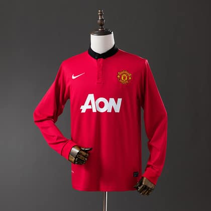 Manchester United Retro 13/14 Manga larga