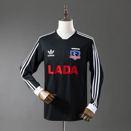 Colo Colo Retro 1991 Manga larga (Negra)