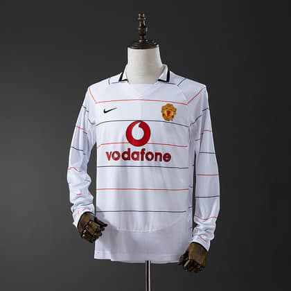 Manchester United Retro Visitante 03/05 Manga larga