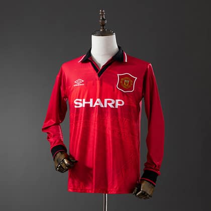 Manchester United Retro 94/96 Manga larga