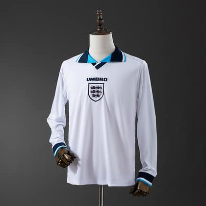 Inglaterra Retro 1996 Manga larga