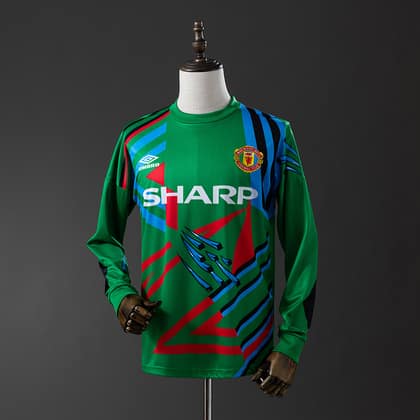 Manchester United Retro Portero 92/94 Manga larga