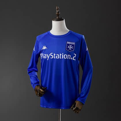 Auxerre Retro Visitante 03/04 Manga larga