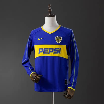 Boca Juniors Retro 03/04 Manga larga