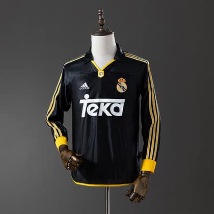 Real Madrid Retro Visitante 98/00 Manga larga