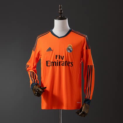 Real Madrid Retro Visitante 13/14 Manga larga