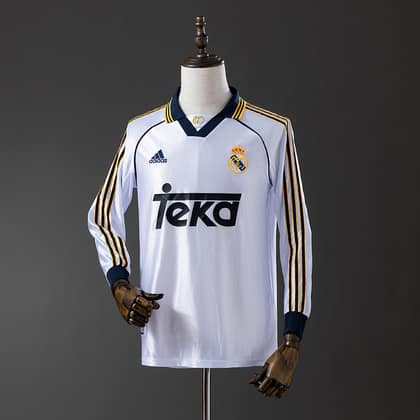 Real Madrid Retro 98/00 Manga larga