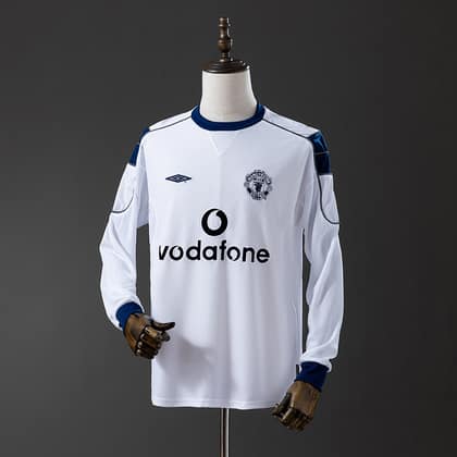 Manchester United Retro Visitante 00/01 Manga larga