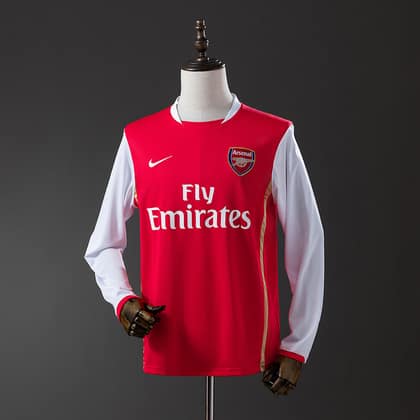 Arsenal Retro 06/07 Manga larga