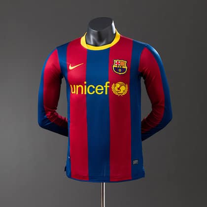 FC Barcelona Retro 10/11 Manga larga