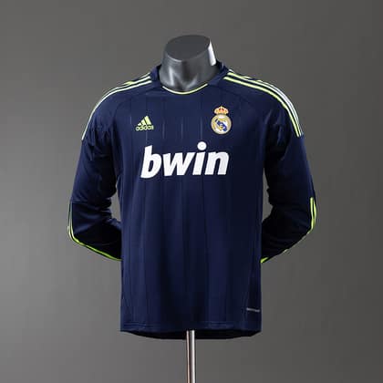 Real Madrid Retro Visitante 12/13 Manga larga