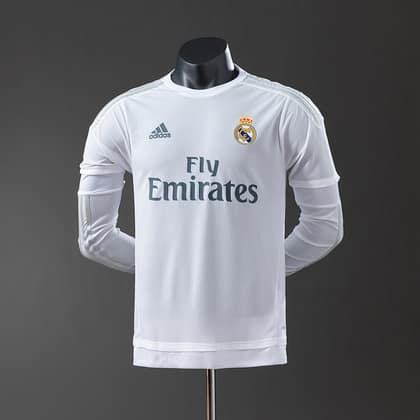 Real Madrid Retro 15/16 Manga larga