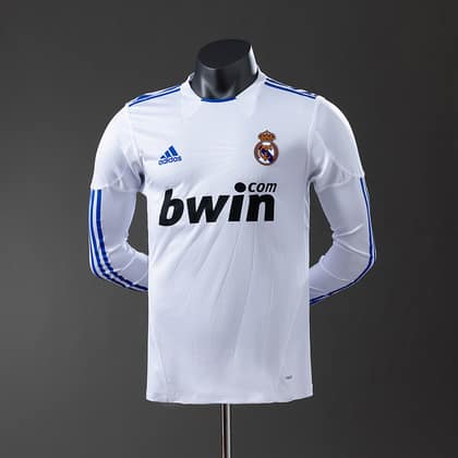 Real Madrid Retro 10/11 Manga larga
