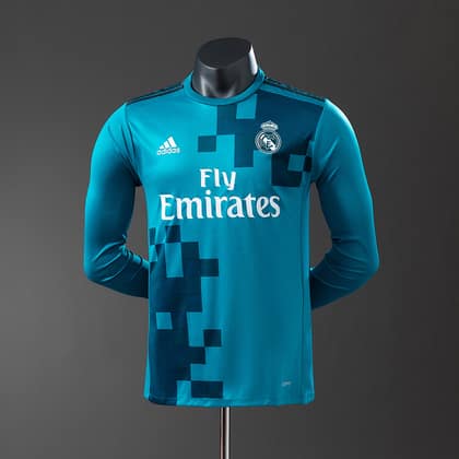 Real Madrid Tercera 17/18 Manga larga Player