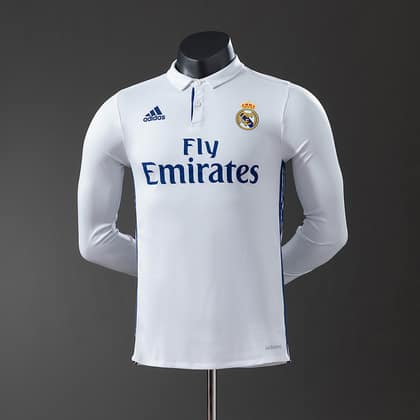 Real Madrid Retro 16/17 Manga larga