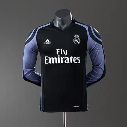 Real Madrid Retro Tercera 16/17 Manga larga
