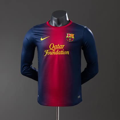 FC Barcelona Retro 12/13 Manga larga
