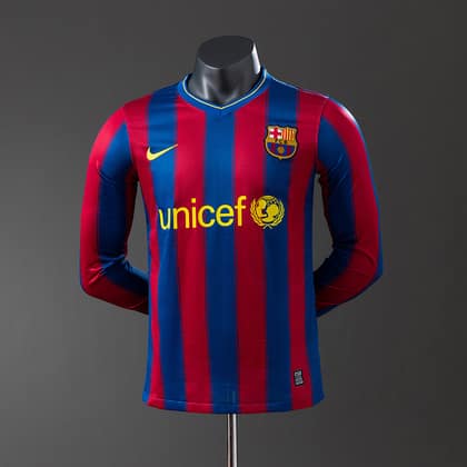 FC Barcelona Retro 09/10 Manga larga