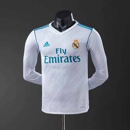 Real Madrid Local 17/18 Manga larga Player