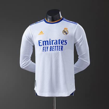 Real Madrid Local 21/22 Manga larga Player
