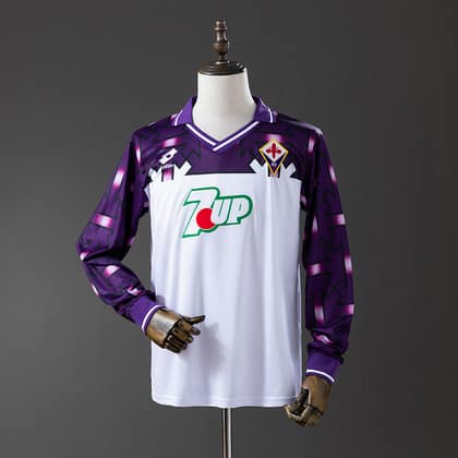 Fiorentina Retro Visitante 92/93 Manga larga