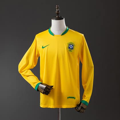 Brasil Retro 2006 Manga larga
