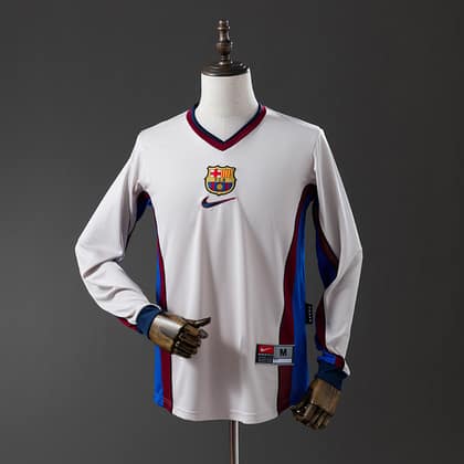 FC Barcelona Retro Visitante 98/99 Manga larga