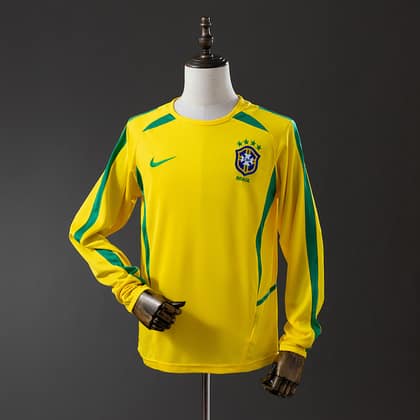 Brasil Retro 2002 Manga larga