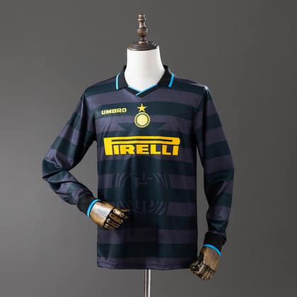 Inter de Milán Retro Tercera 97/98 Manga larga
