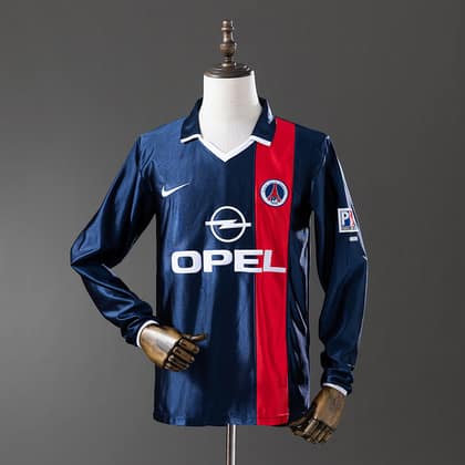 PSG Retro 01/02 Manga larga
