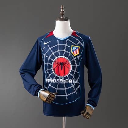Atlético de Madrid Retro Visitante 04/05 Manga larga