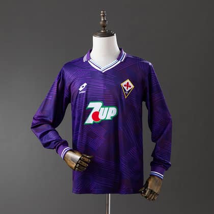 Fiorentina Retro 92/93 Manga larga