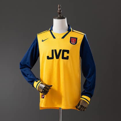 Arsenal Retro Visitante 96/97 Manga larga
