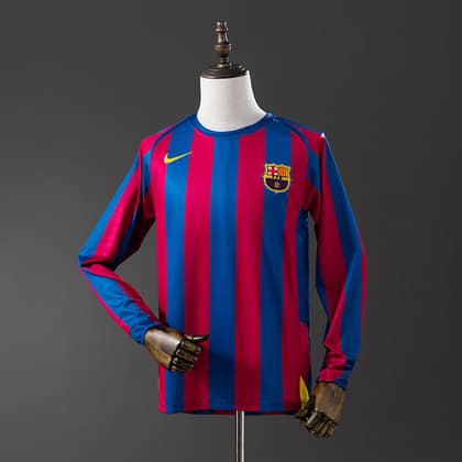 FC Barcelona Retro 05/06 Manga larga