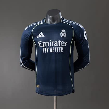 Real Madrid Visitante 25/26 Manga larga Player