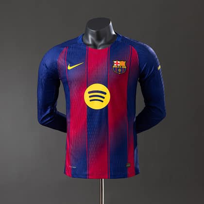 FC Barcelona Local 25/26 Manga larga Player